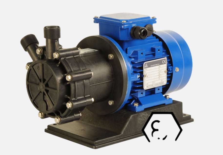 EM-T PP/PVDF – ATEX Mag Drive Regenerative Turbine Pumps